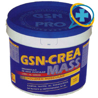 GSN CREA-MASS. 2000 gr. (naranja/limn)